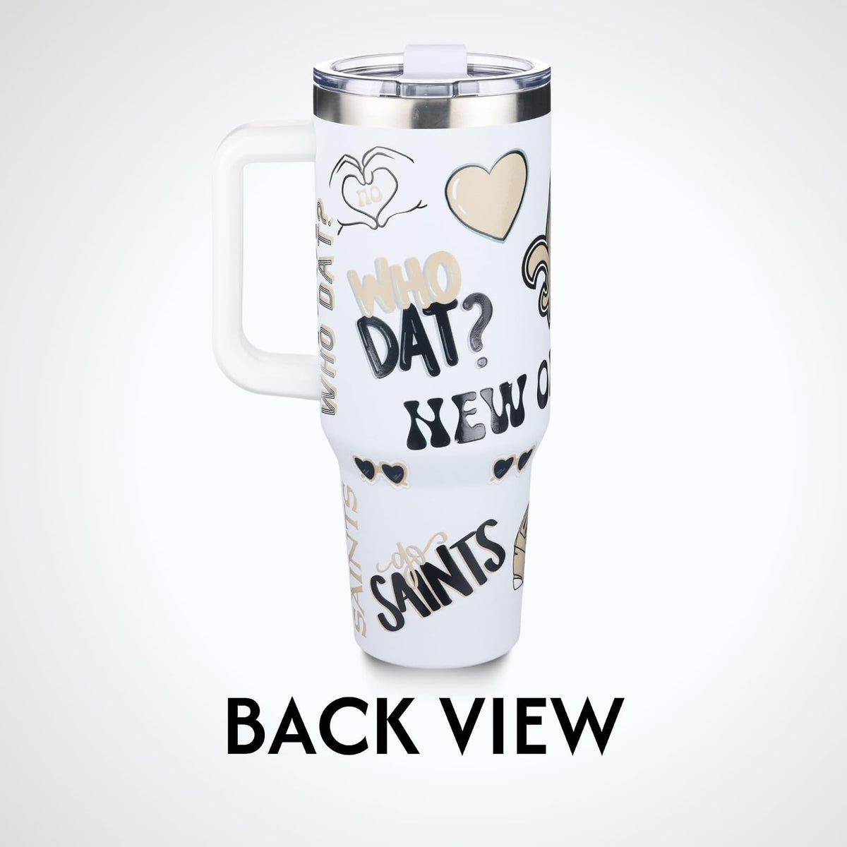The Memory Company - Vaso de 40 onzas de Team Spirit Game Day