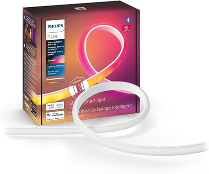 Philips Hue Tira Inteligente luz multicolor Gradient extensión 1 metro Compatible con Alexa