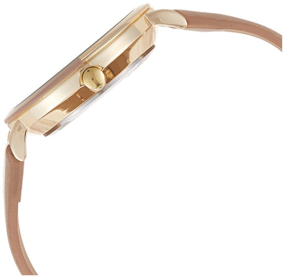 Nine West - Reloj de pulsera para mujer, Bronceado/Oro