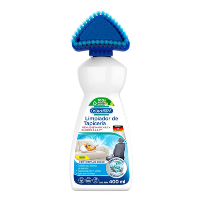 Dr. Beckmann, Limpiador de Tapicería, Colchones, Remueve Manchas y Olores, 400 ml +, Quitamanchas Intenso Multiusos, en Polvo, para Ropa Blanca y Color1 kg