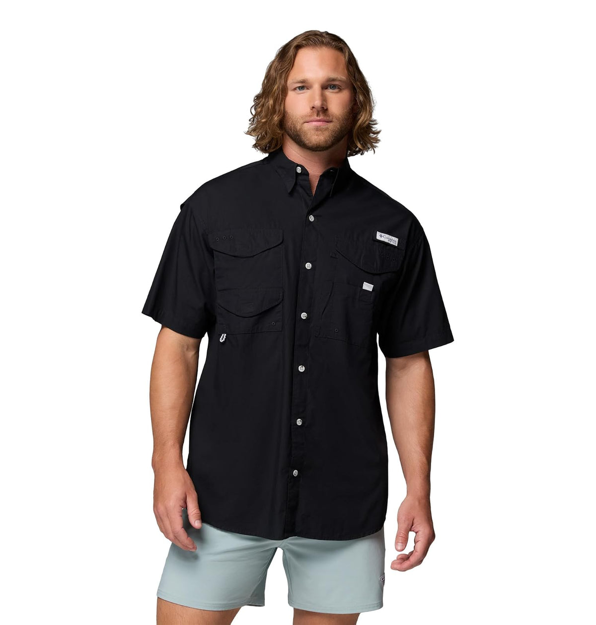 Columbia, Camisa de Manga Corta para Hombre Bonehead