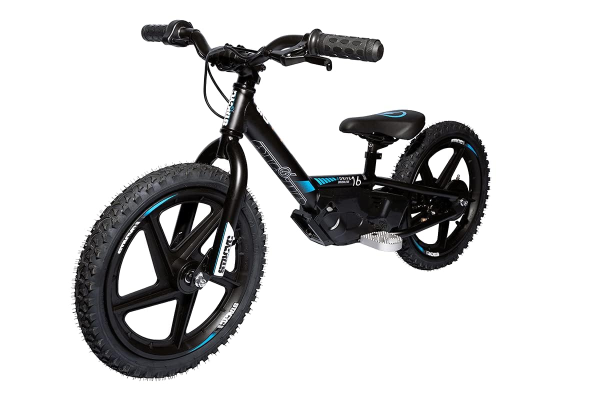 Hardline Products SFP-1 Estriberas para Eléctricas Stacyc, Husqvarna y KTM, Plateado