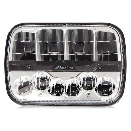 Maxxima MHLE-5X7HILO Faro LED Rectangular de Doble Haz de 5 x 7 Pulgadas