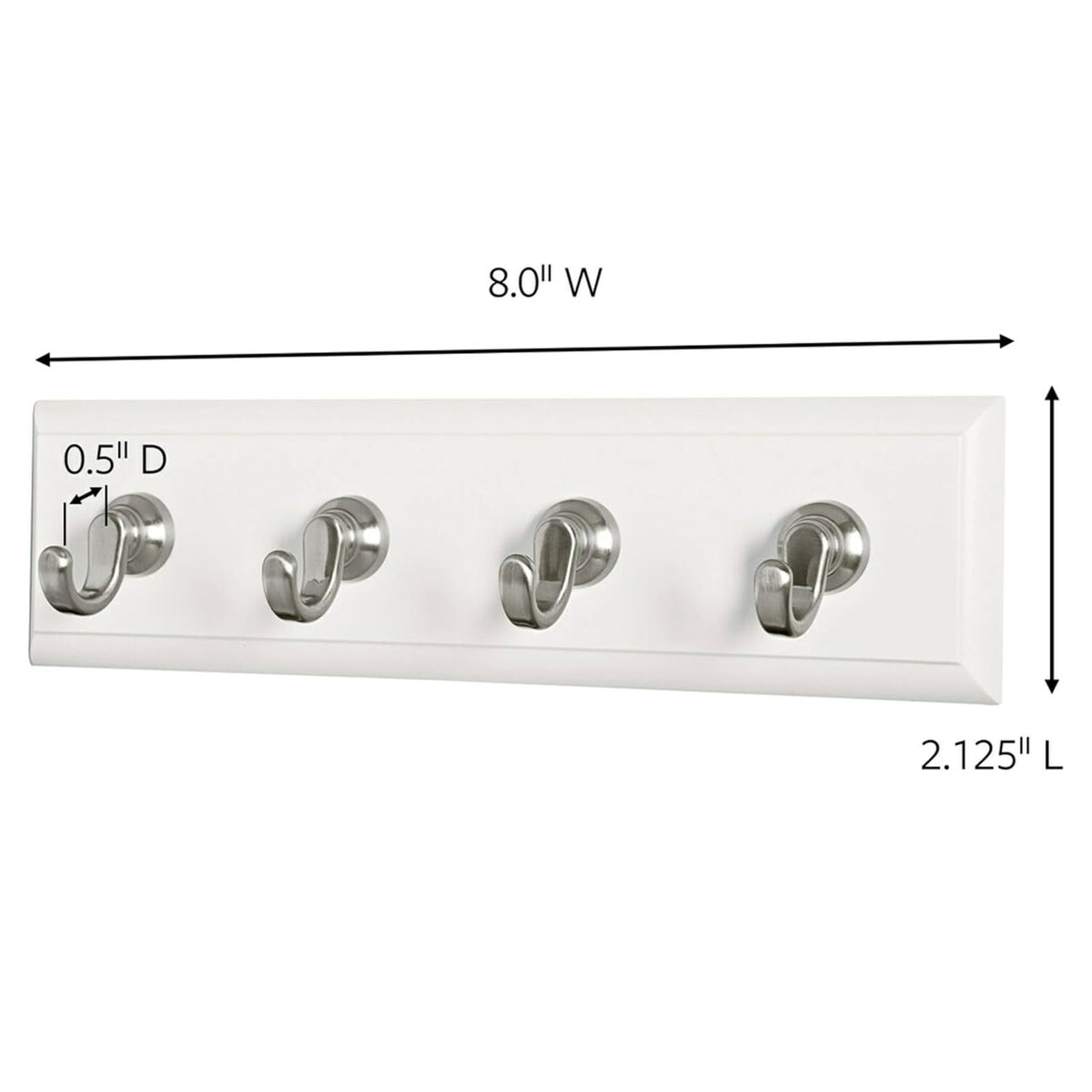 Command HOM-18Q-ES - Llave de carril, 1 paquete, cuarzo