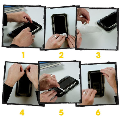 OtterBox Protector de visualización de vidrio de confianza para iPhone 12 y iPhone 12 Pro, transparente (GEN 2)
