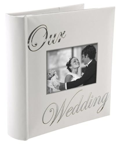 Álbum de fotos Malden "I Do", "Our Wedding" White and Silver, 1