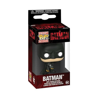 Funko Pop! Keychain: The Batman - Batman | Mercancía Oficial - Llavero Mini Figura para Llaves, Bolsas y Mochilas - Regalo Original para Fans