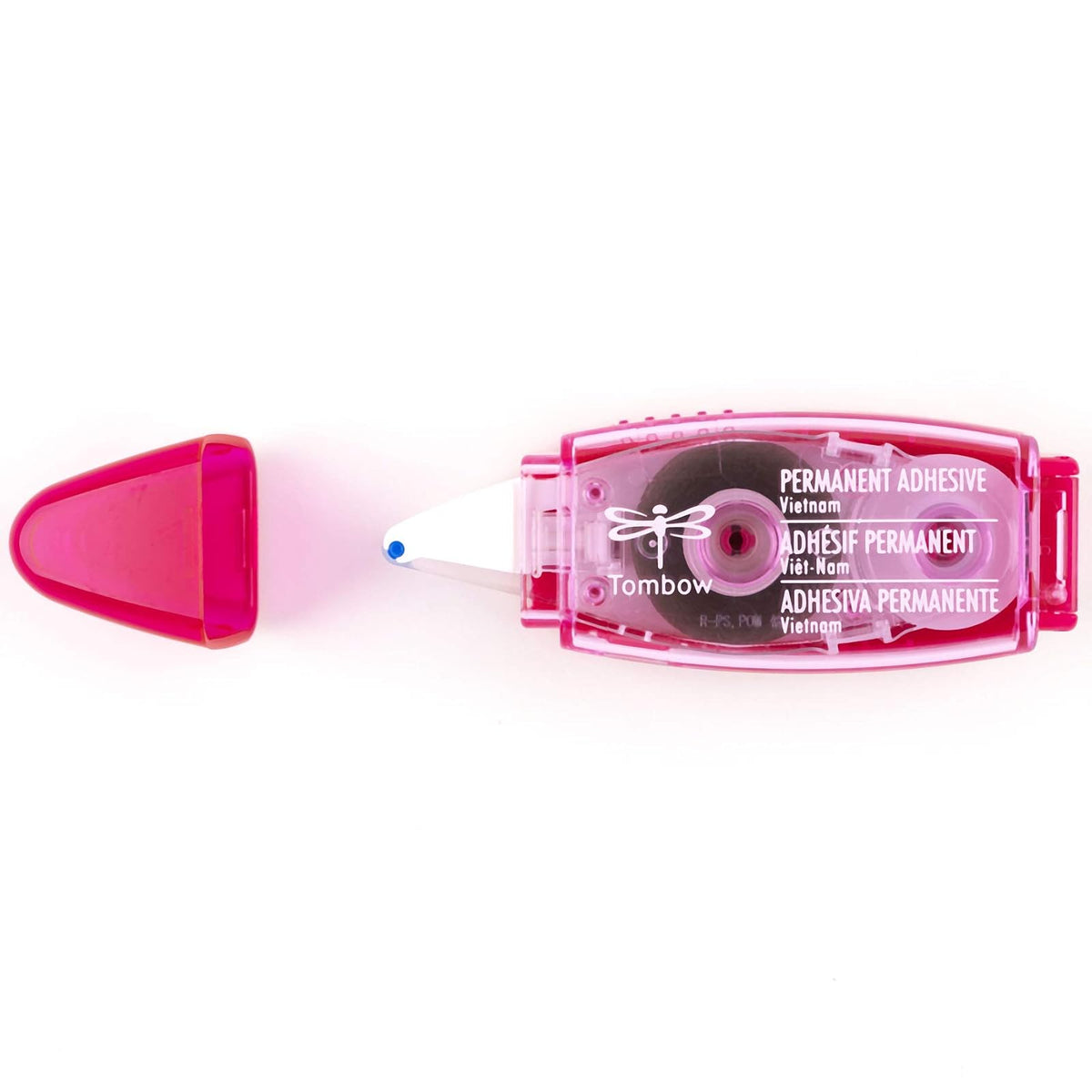 Tombow 62140 Power Mini cinta de pegamento, paquete de 3 aplicadores compactos fáciles de usar para una unión fuerte y permanente