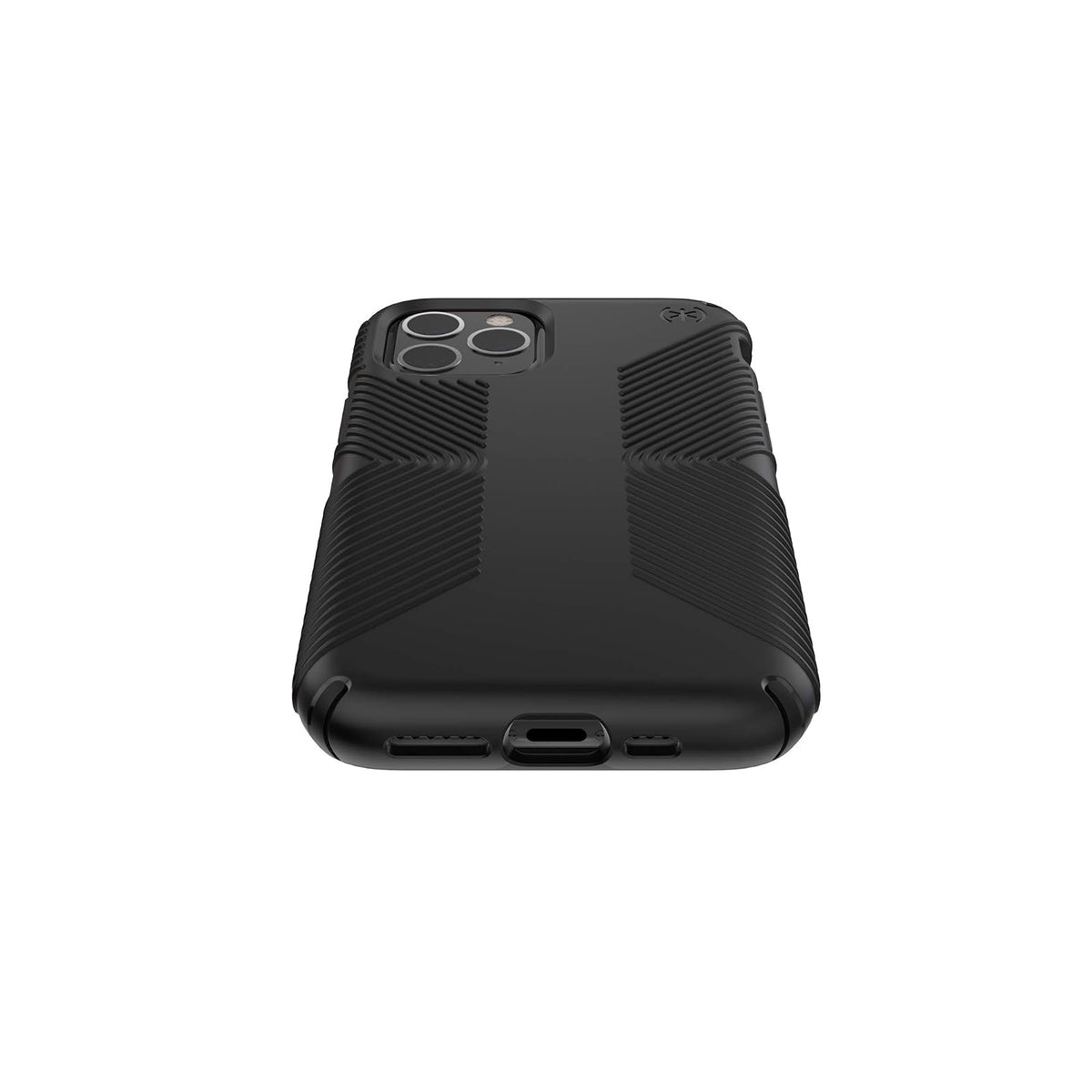 Speck Products Presidio Grip - Funda para iPhone 11 Pro, Poliuretano termoplástico, absorción de Golpes, Negro/Negro, Modelo: 129892-1050