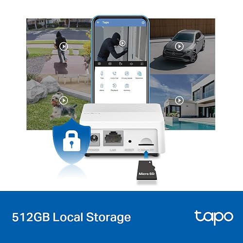 TP-Link Tapo H200 HUB Inteligente para 4 Timbres/Cámaras y 64 Sensores