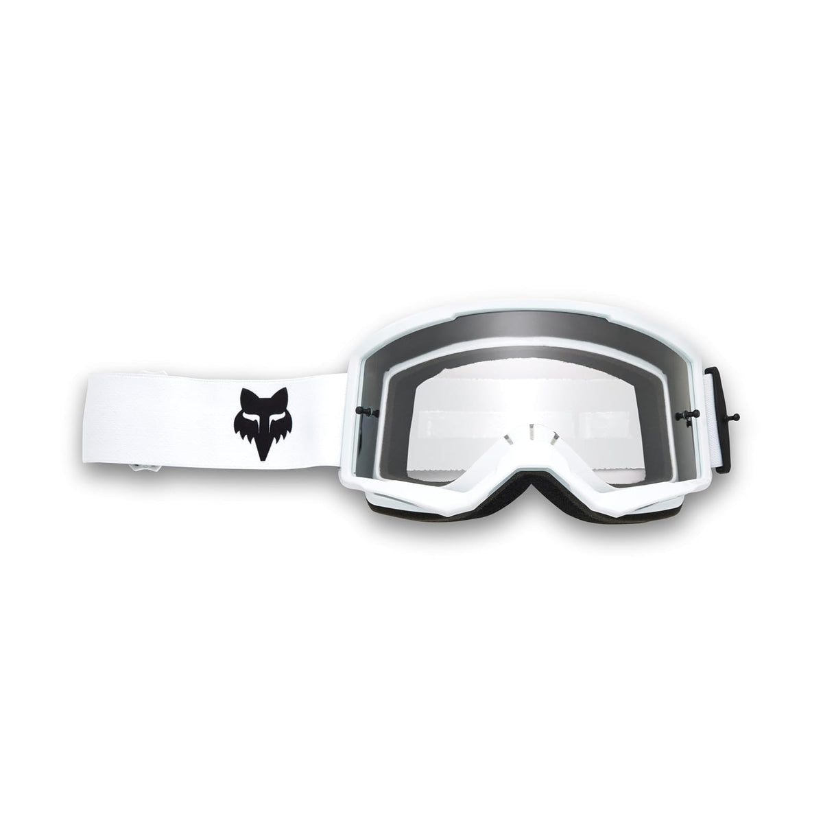 Fox Racing Main Goggle, Goggles para Motocross - Einheitsgröße - Blanco