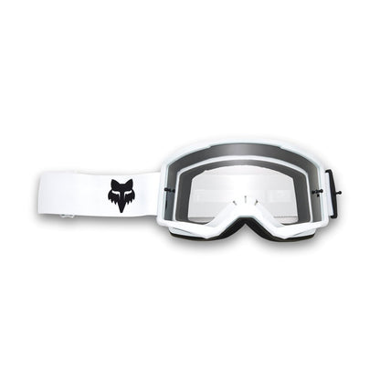 Fox Racing Main Goggle, Goggles para Motocross - Einheitsgröße - Blanco
