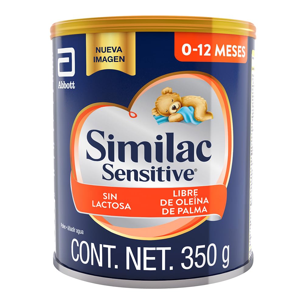 Similac Sensitive Fórmula Infantil Sin Lactosa 800 g - 350g