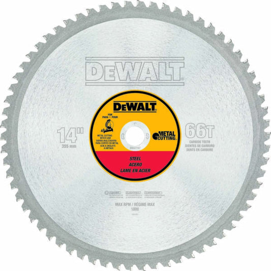 DEWALT DWA7747 Disco Sierra Carburo 14 pulg 66DPP