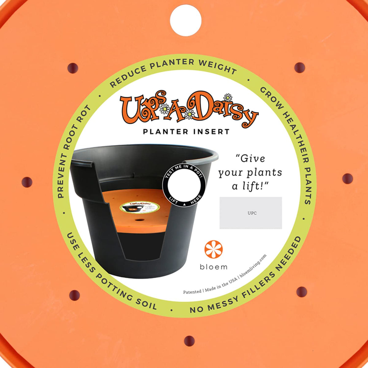 Bloem Ups-A-Daisy Round Planter Lift Insert - 15"