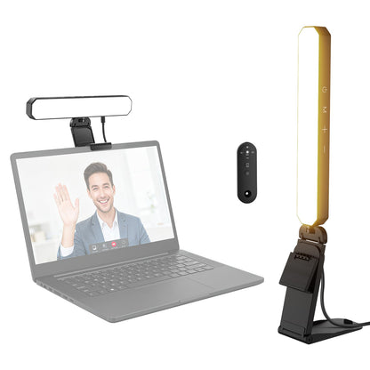 NEEWER Basics 6W Barra Luz Monitor con Soporte/Remoto/Táctil, Lámpara Escritorio LED Bicolor Regulable para Home Office Videoconferencias Luz Computadora Webcam Zoom Juegos Streaming Lectura, L10