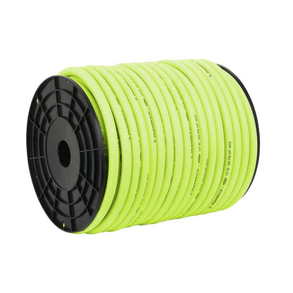 Flexzilla Pro Air Hose, Bulk Plastic Spool, 1/2 in. x 250 ft., Heavy Duty, Lightweight, Hybrid, ZillaGreen - HFZ12250YW