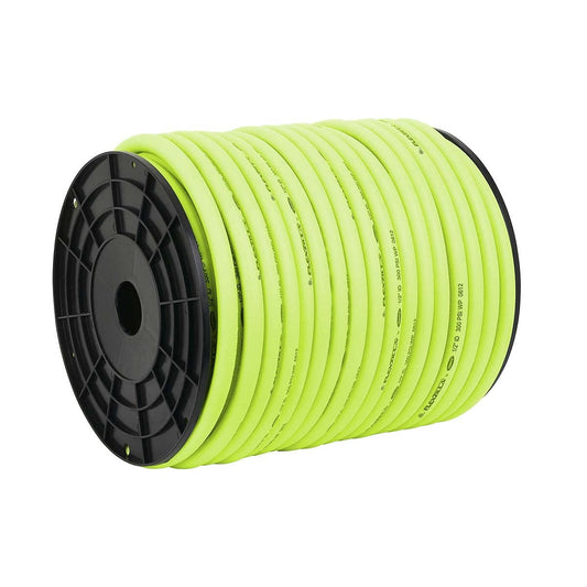 Flexzilla Pro Air Hose, Bulk Plastic Spool, 1/2 in. x 250 ft., Heavy Duty, Lightweight, Hybrid, ZillaGreen - HFZ12250YW