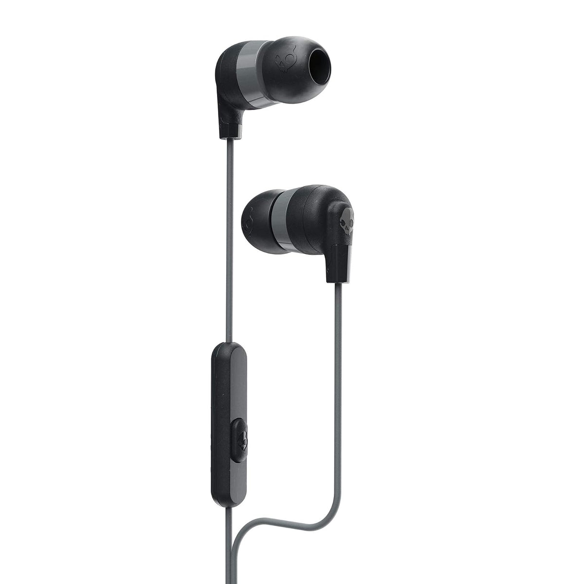 Skullcandy Ink'd+ Audífonos In-Ear Alámbricos con Micrófono, Paquete de 3 - Single - BLACK - BLACK - GRAY