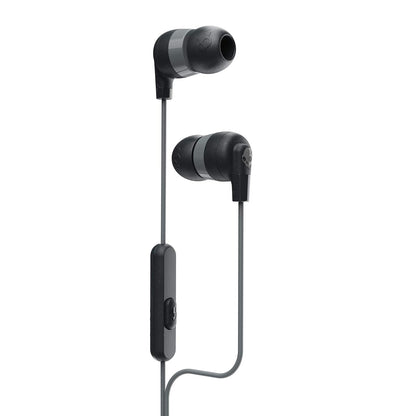 Skullcandy Ink'd+ Audífonos In-Ear Alámbricos con Micrófono, Paquete de 3 - Single - BLACK - BLACK - GRAY