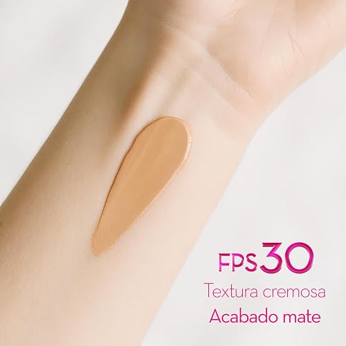 Cicatricure Maquillaje Líquido Antiarrugas con Protección Solar, Tono Ajustable y Tecnología Inteligente, Base de Maquillaje con Efecto Rejuvenecedor y Solar Facial con Color, 30 ml