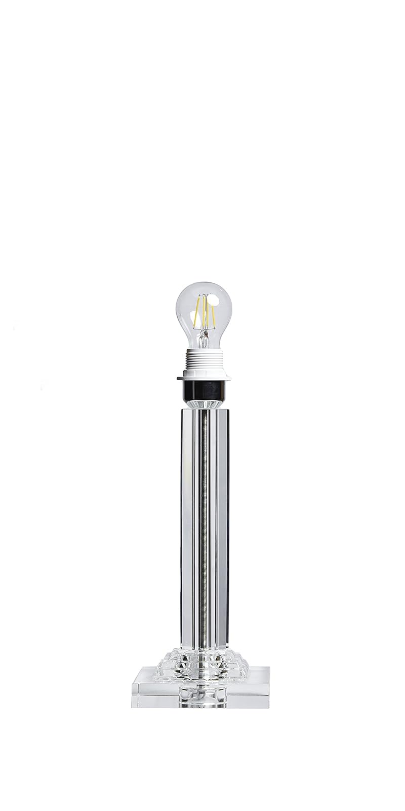 Gamalux LM1000 Lámpara de Mesa, Entrada de Foco E26, 1 Luz, color Transparente