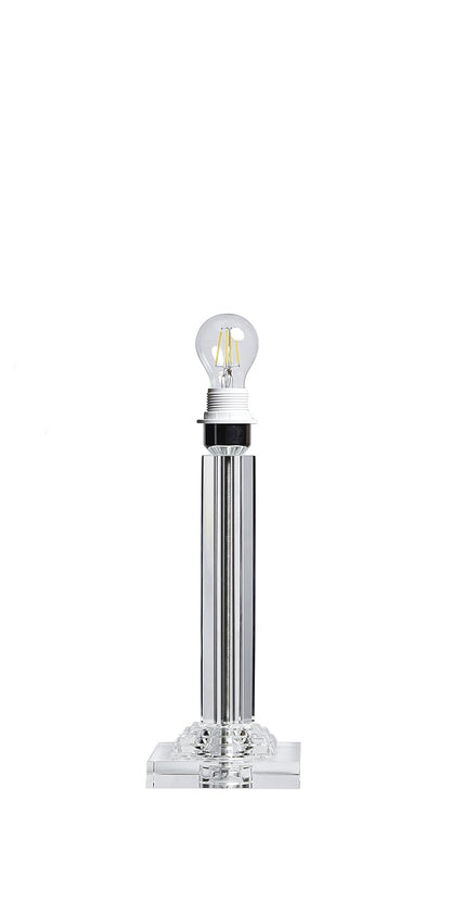 Gamalux LM1000 Lámpara de Mesa, Entrada de Foco E26, 1 Luz, color Transparente