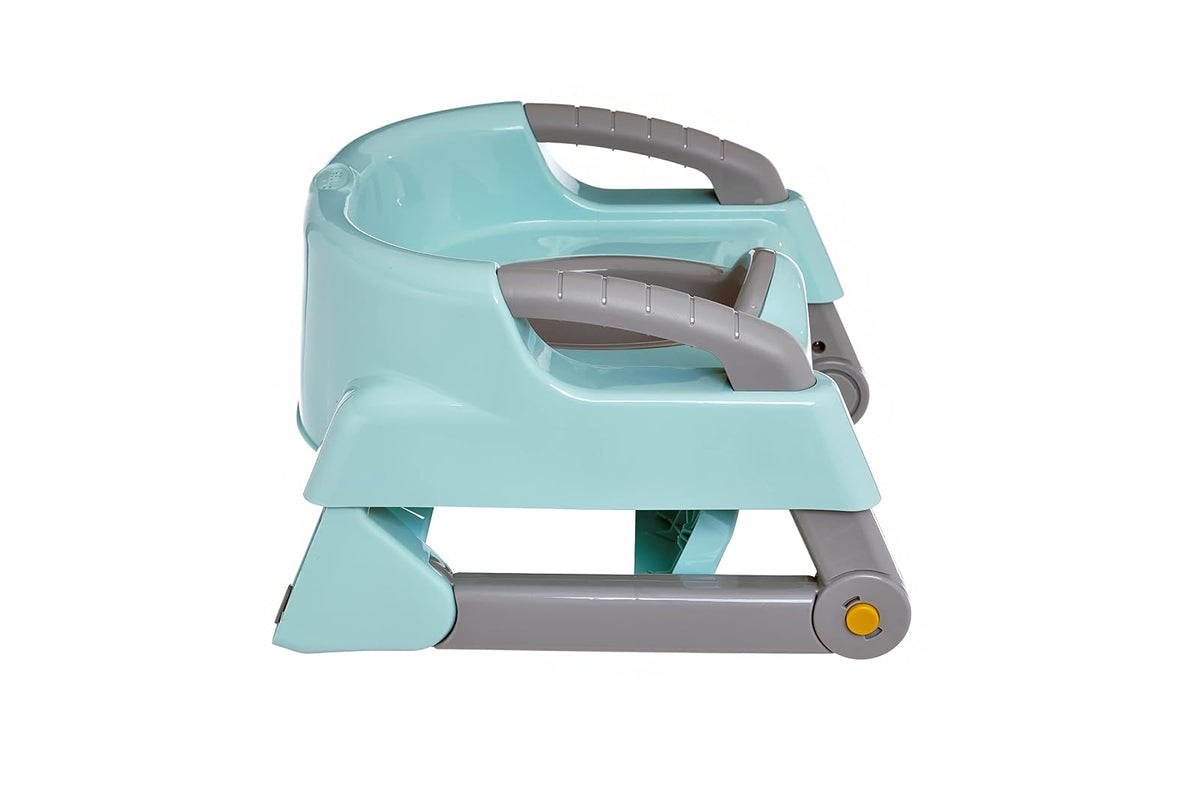 Prinsel, Entrenador Escalera 2 en 1, Potty, Turquesa, de 18 a 36 Meses, Ajustable y Fácil de Limpiar
