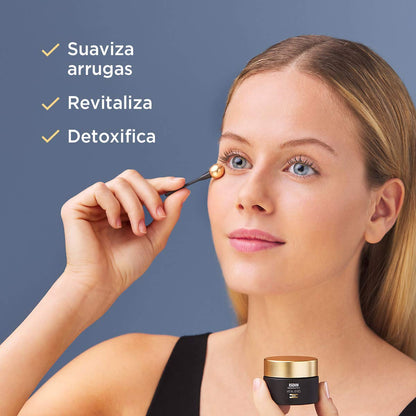ISDIN Isdinceutics vital eyes, crema contorno de ojos antiarrugas, con melatonina y cafeina, 15 ml + Fusion Water Urban SPF 30, Protector Solar Facial, 50ml