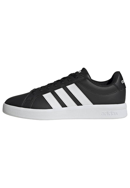 adidas Tenis Casual Grand Court Base 3.0 para Hombre - 24.5 cm - Negro