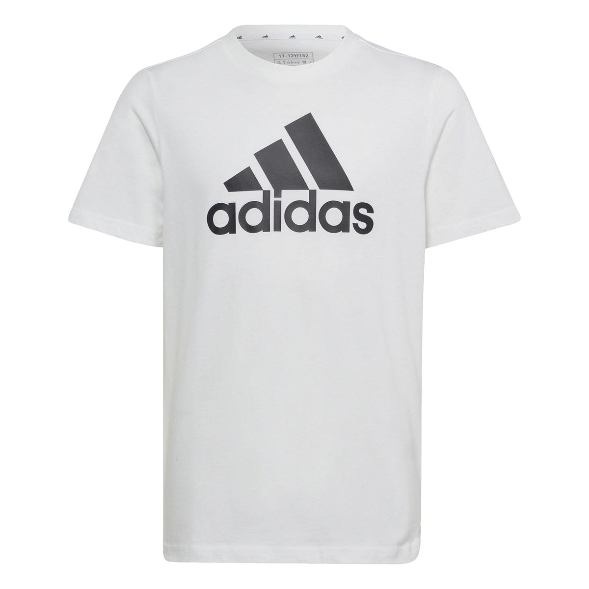 Adidas Camiseta Unisex de algodón Essentials Big Logo para niños (Manga Corta) (Paquete de 1)