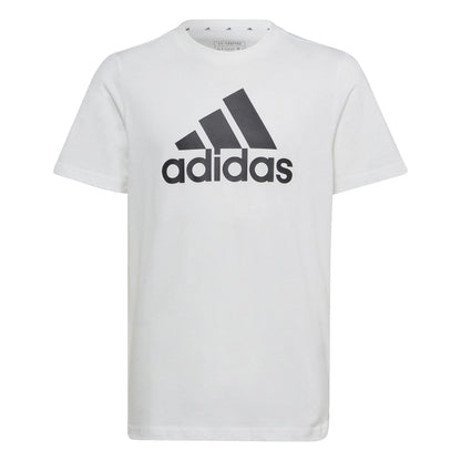 Adidas Camiseta Unisex de algodón Essentials Big Logo para niños (Manga Corta) (Paquete de 1)