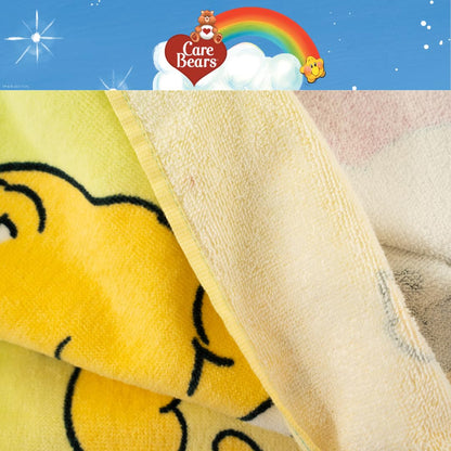 Franco Care Bears Rainbow Kids Toalla de baño, Piscina y Playa de algodón súper Suave, 58 x 28 Pulgadas, (Producto Oficial con Licencia)