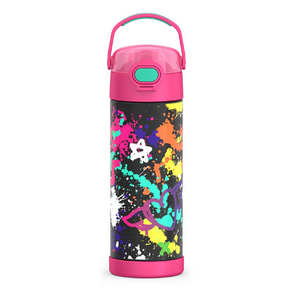 Thermos Funtainer Botella Infantil Aislada 473 ml - 0.5 Litros - Graffiti Girl