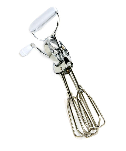 Norpro - Batidor de huevos clásico estilo manivela 18/10 mezclador de acero inoxidable de 12 pulgadas