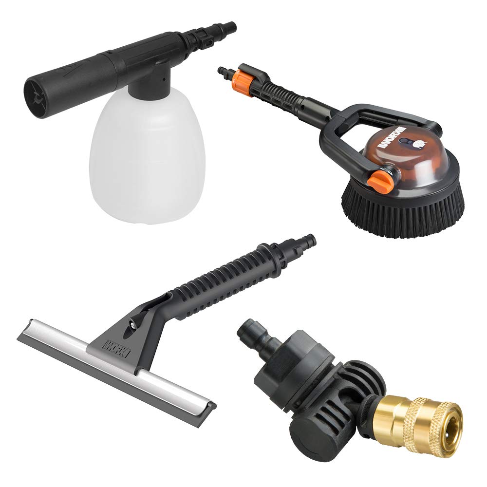 WORX Hydroshot Deluxe Kit de accesorios de limpieza - WA4072