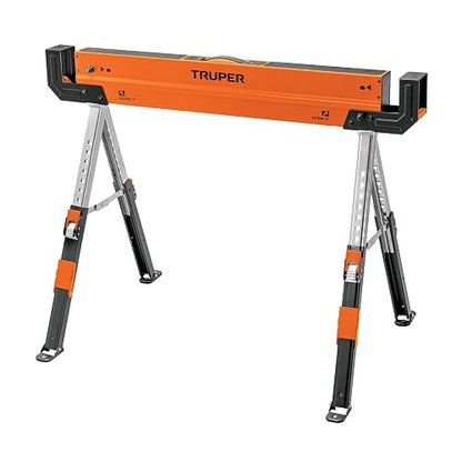 Truper MT-590, Burro/Mesa de trabajo multiusos 9 niveles de altura ajustables