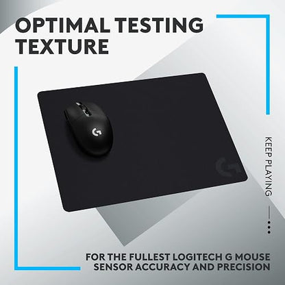 Logitech G440 Gaming Mouse Pad - Alfombrilla rígida para Mouse de Juegos, optimizada para sensores de Juegos, fricción Baja, Antideslizante, Accesorios para PC y Mac, 340 x 280 x 5 mm