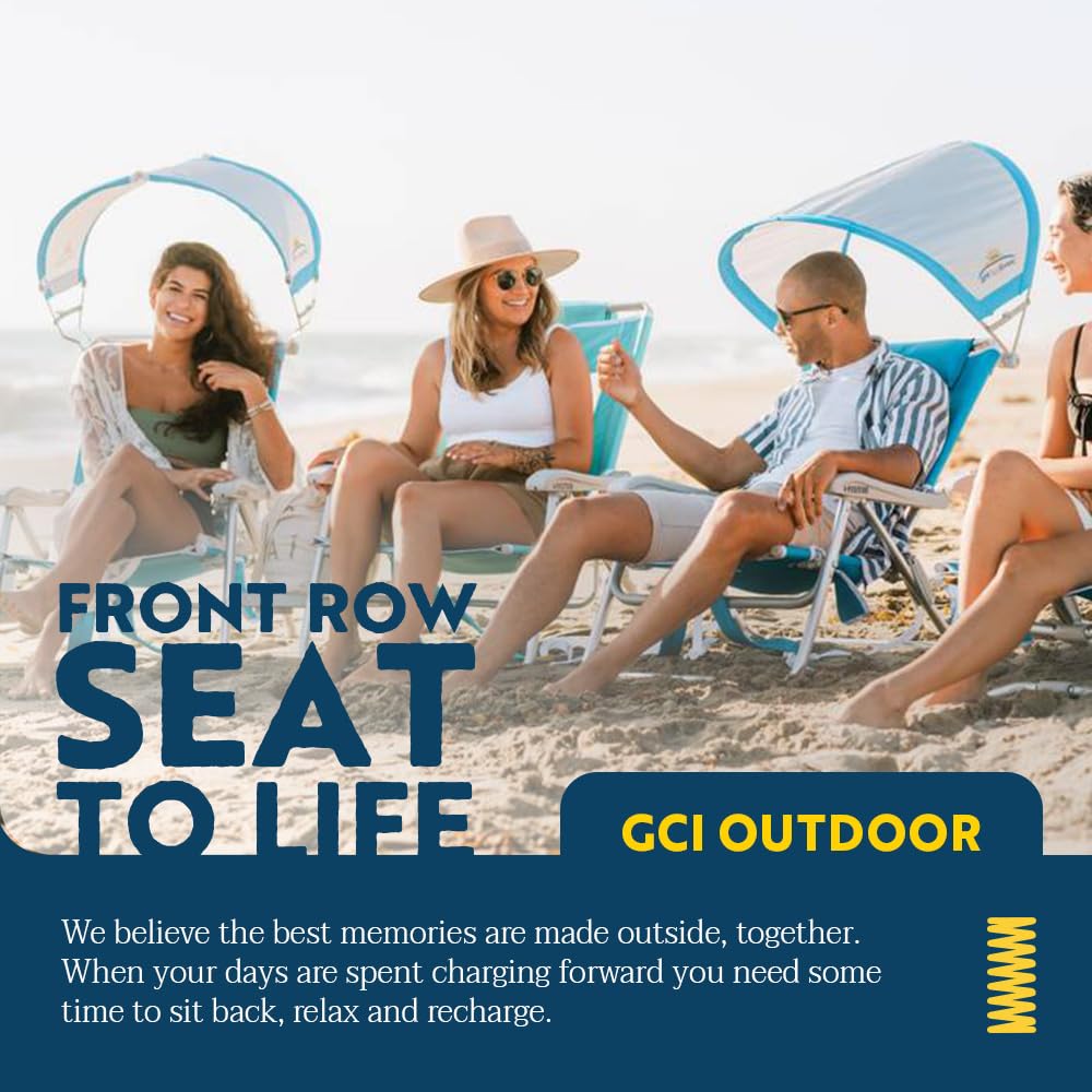 GCI Outdoor Waterside Sunshade Mochila para Playa con toldo