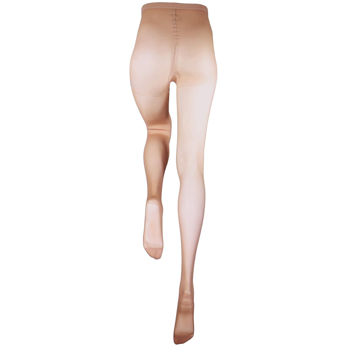 Truform Sheer Compression Pantyhose, 15-20 Mmhg, Women's Shaping Tights, 20 Denier Light Beige, Pack of 1