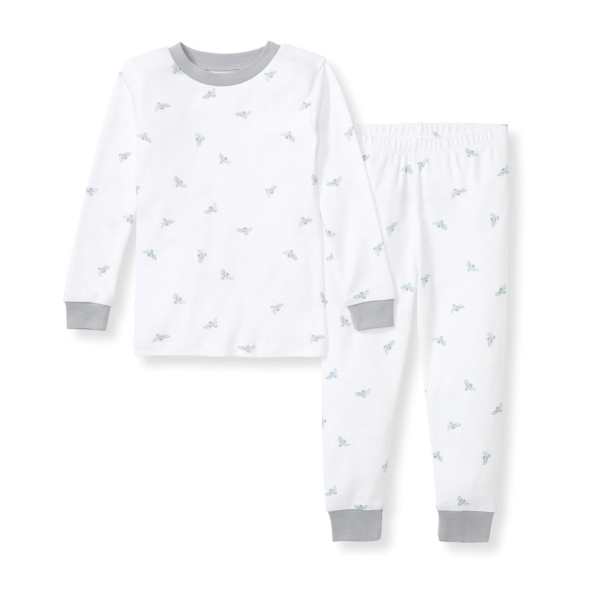 Burt's Bees Pijama de 2 Piezas para bebé, algodón orgánico - 18 Meses - Blue dorado Bee - 2