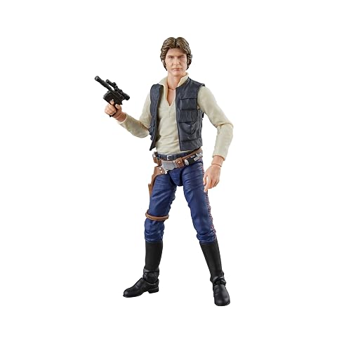 Star Wars Hasbro Black Series Han Solo Figura Coleccionable 15 cm | Star Wars The Black Series Figura de acción de 6 pulgadas (2025 Wave 3) - Han Solo #10