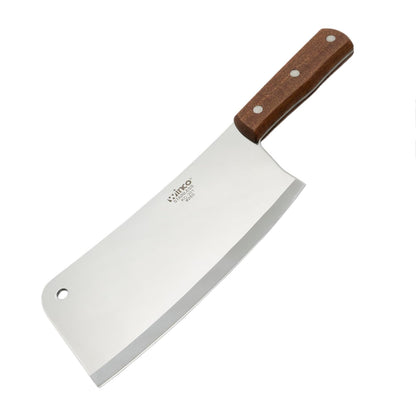Winco Heavy Duty Cleaver with Wooden Handle