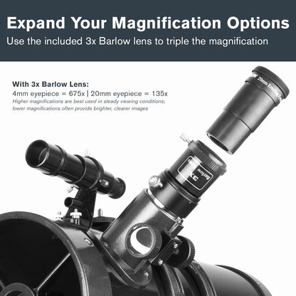 Celestron - PowerSeeker 114EQ Telescope - Manual German Equatorial Telescope for Beginners - Compact and Portable - Bonus Astronomy Software Package - 114mm Aperture