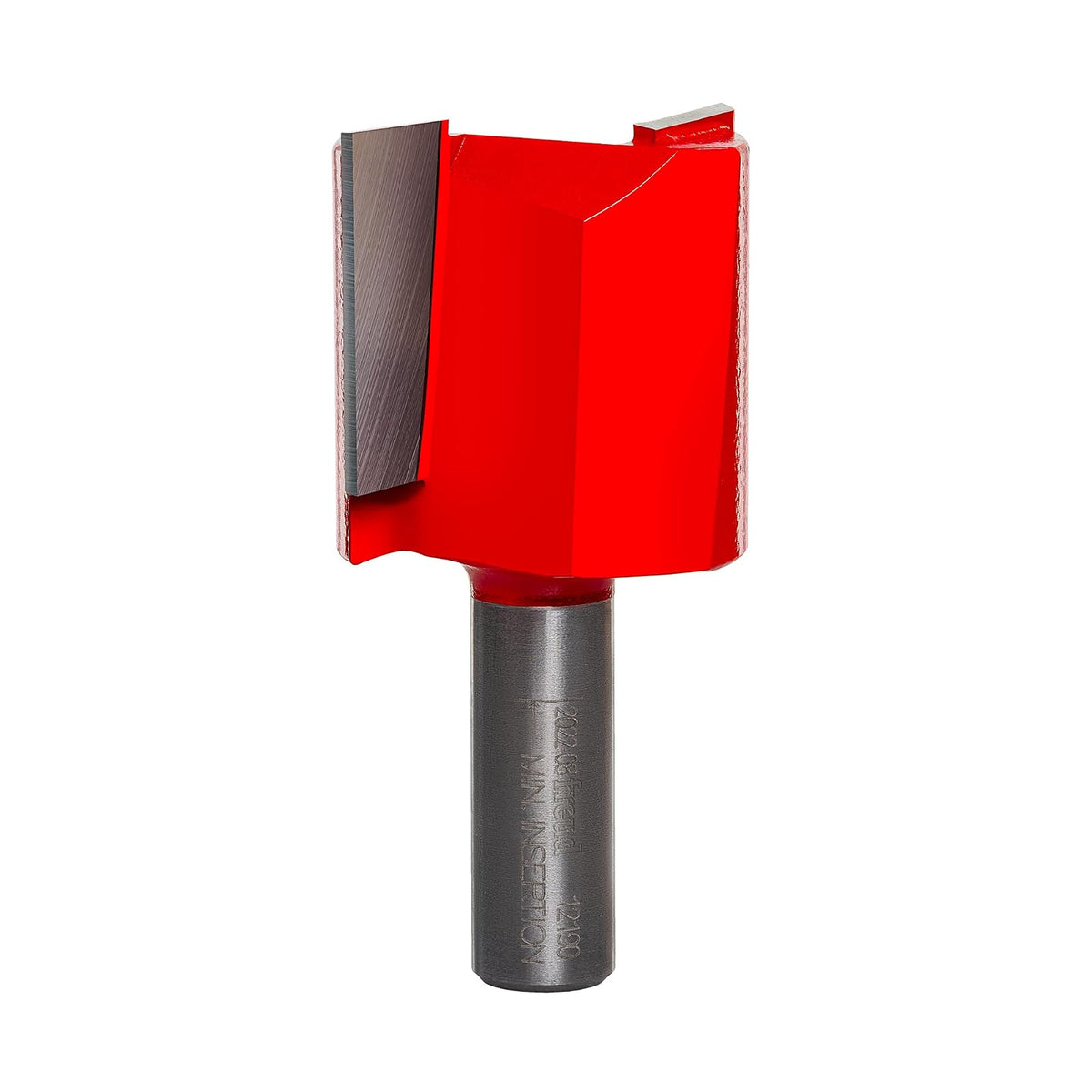 Freud Broca Recta de Doble Flauta para Router - 3.81 cm x 3.17 cm - Broca recta de doble flauta de 1-1 - 2 pulgadas de diámetro por 1-1 - 4 pulgadas