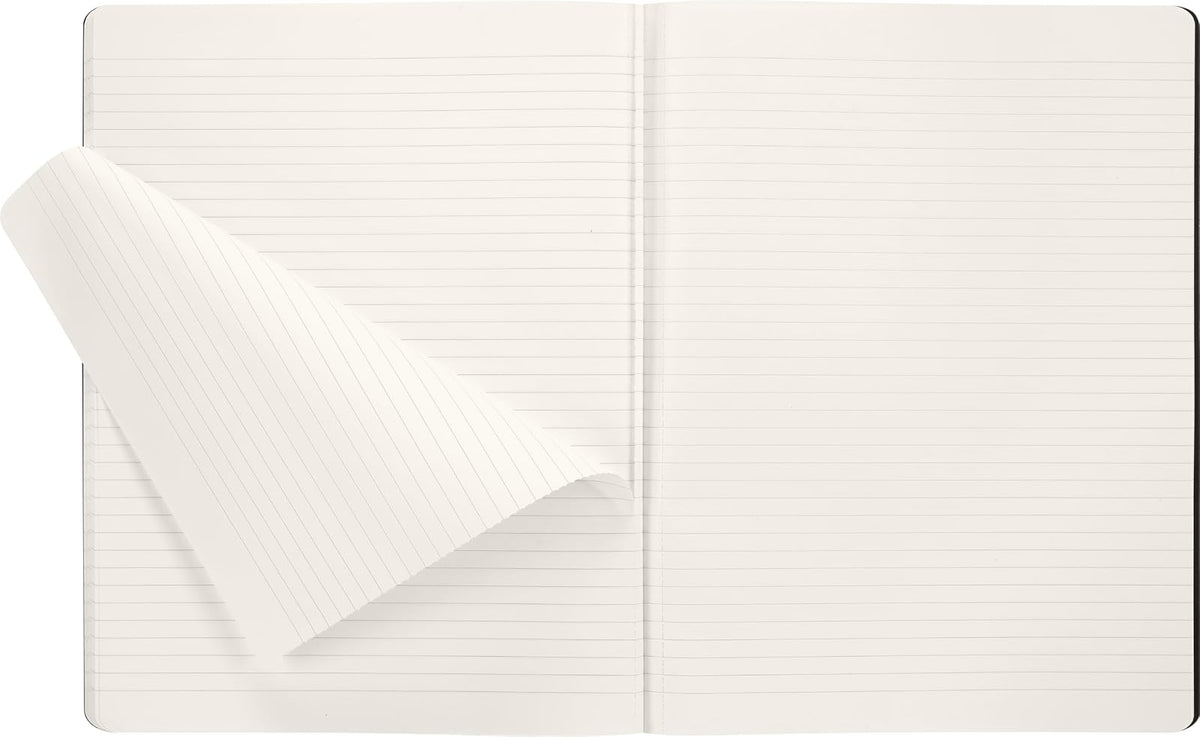 Moleskine - Diario Cahier de edición limitada Sakura 2025, cubierta suave, XL (7.5 x 9.7 pulgadas), rayado, flores de cerezo, 120 páginas