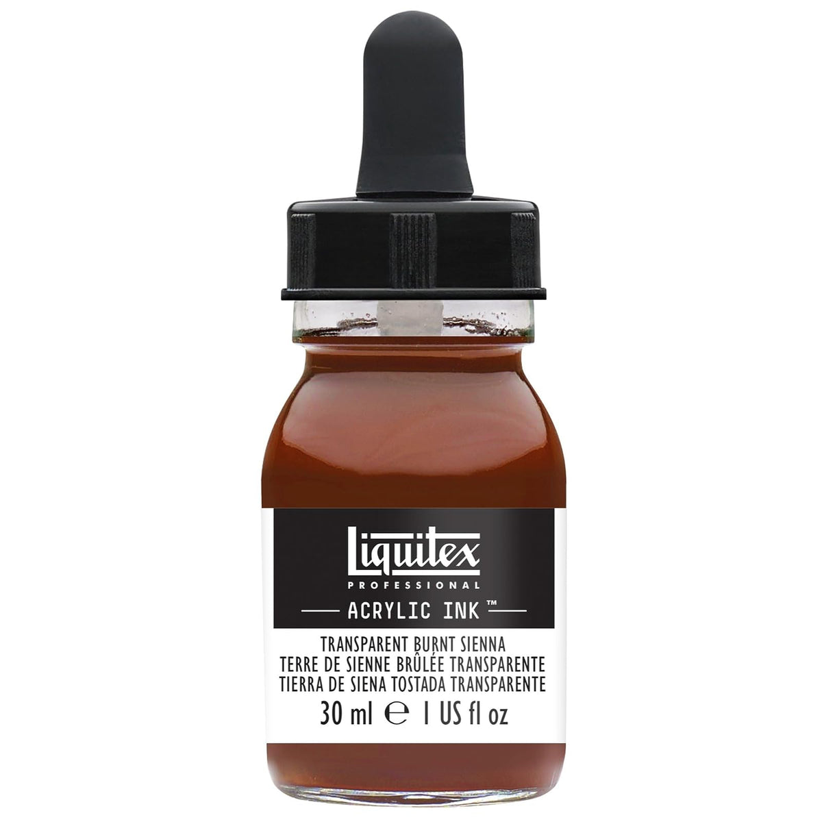 Liquitex Professional Tinta Acrílica 30 ml - Marrón (Transparent Burnt Sienna)