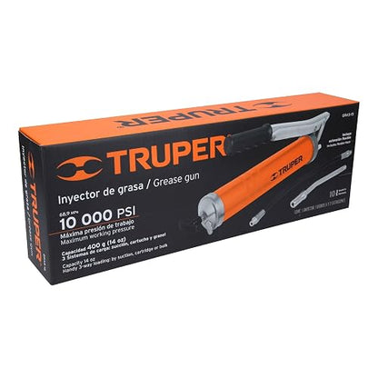 Truper GRAS-15, Grasera industrial, 14 oz, 10,000 PSI