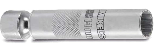 MIKEL´S DPB-38M Dado para bujías Giratorio, 12 Puntas (3/8" X 14 mm)