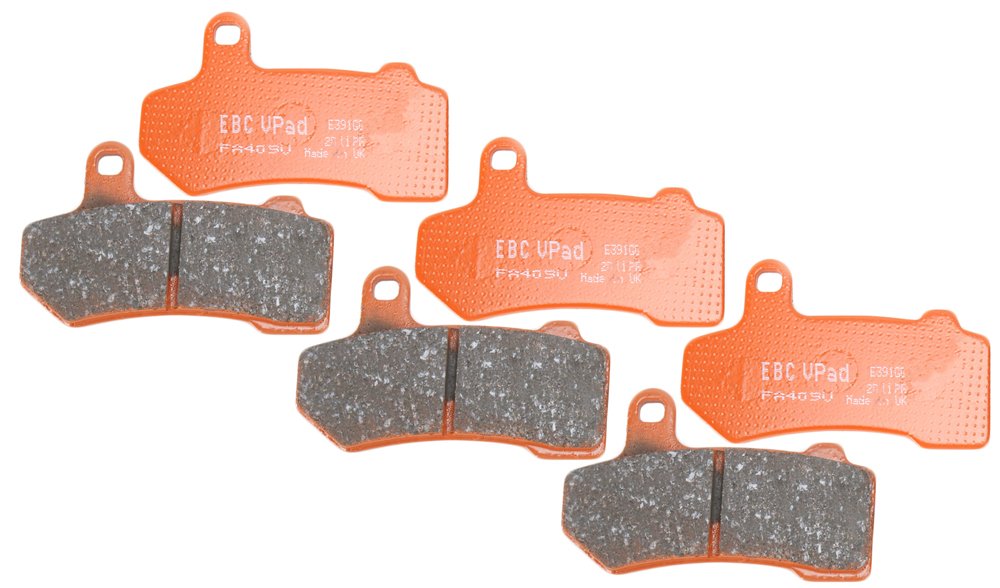 EBC Brakes EBPCK1015 Kit completo de cambio de pastillas en V semisinterizadas